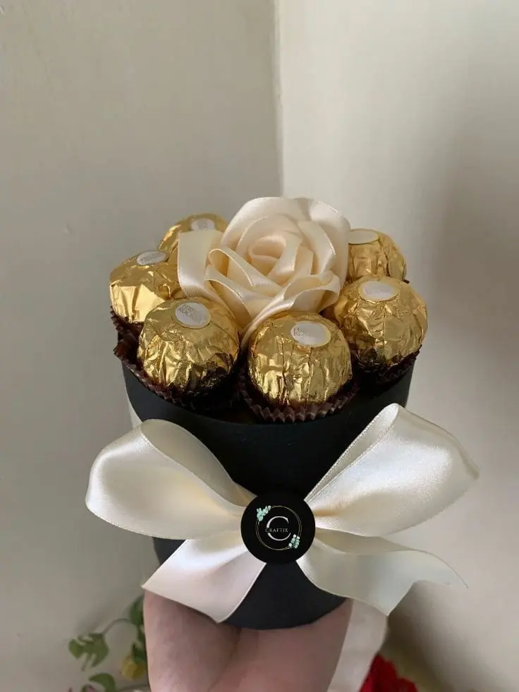 Tiny Treats Bouquet; Mini Chocolate Hamper