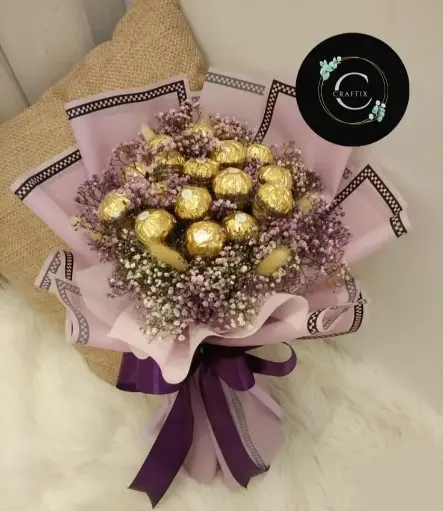 ChocoLuxe Bouquet: Chocolate Bouquet Hamper