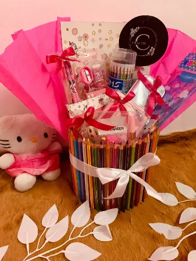 Junior Joy Hamper: Kids stationery hamper